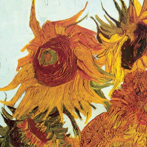New sealed Eurographics 1000pcs Adult Puzzle Twelve Sunflowers by Van Gogh - Picture 3 of 15